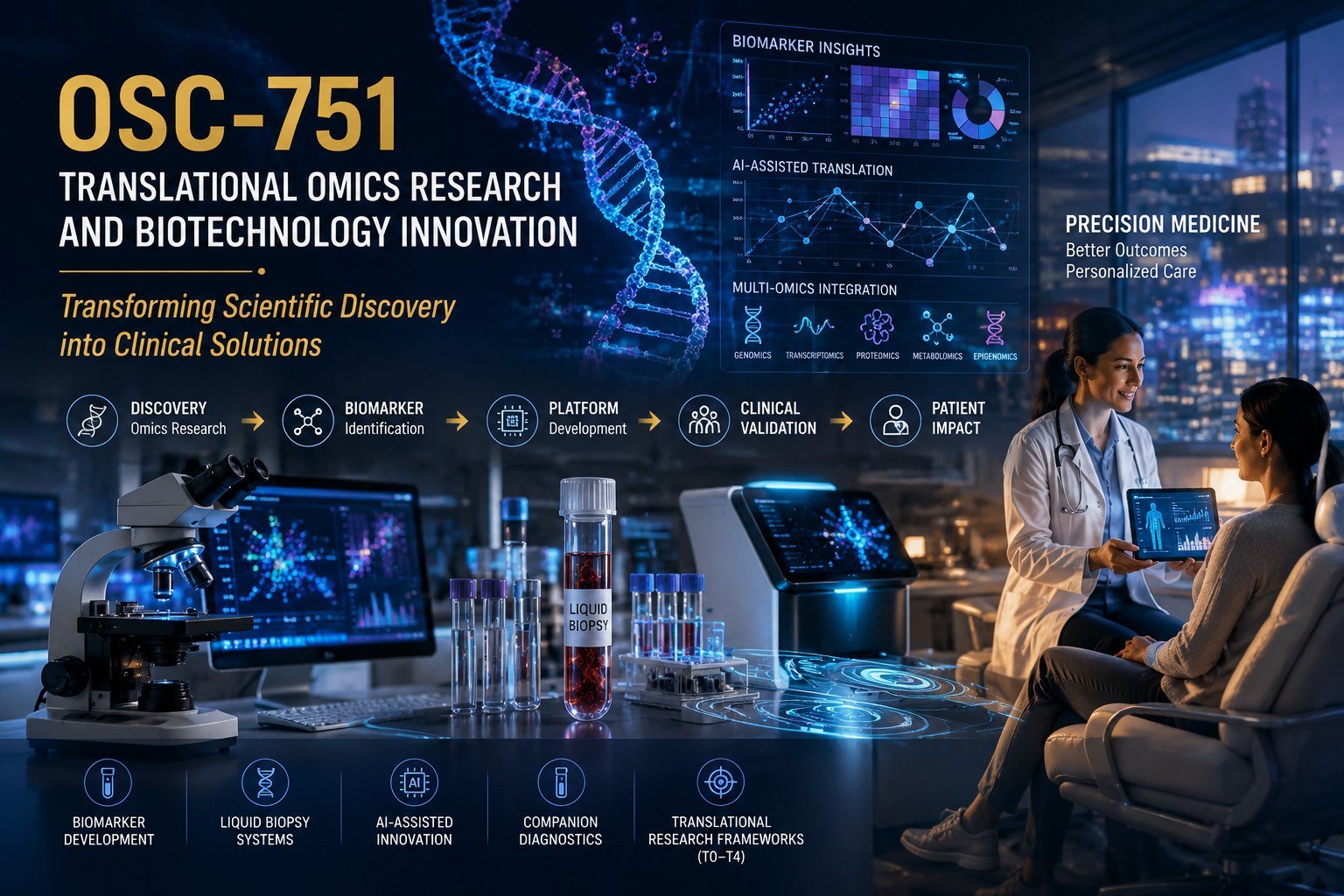 OSC-751 Translational Omics Research and Biotechnology Innovation